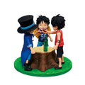 Ace, Sabo und Luffy Dramatic Memories Ichibansho 10 cm – Ansicht mit Luffy