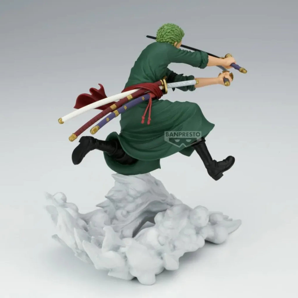 Roronoa Zoro Senkozekkei 15 cm – Rückansicht
