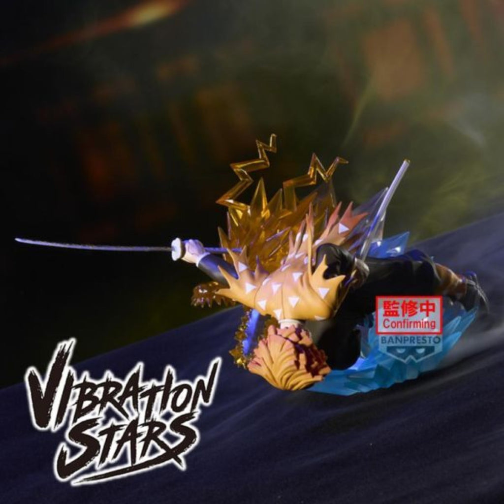 Demon Slayer Zenitsu Agatsuma Vibration Stars Plus Banpresto Figur – Ansicht 2