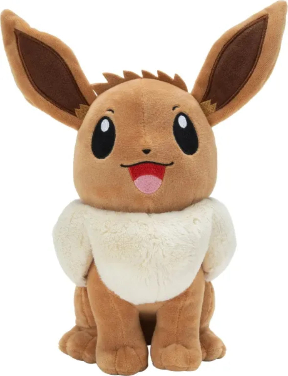 Pokémon Evoli Smile – 30 cm Plüschtier – Jazwares – Vorderansicht