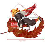 Kyojuro Rengoku Vibration Stars Plus 14 cm Seitenansicht