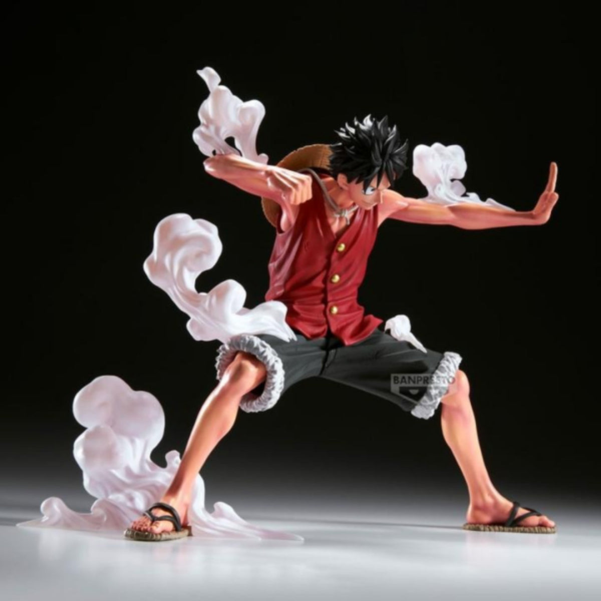 Banpresto Monkey D. Luffy Maximatic Plus 21 cm One Piece Seitenansicht