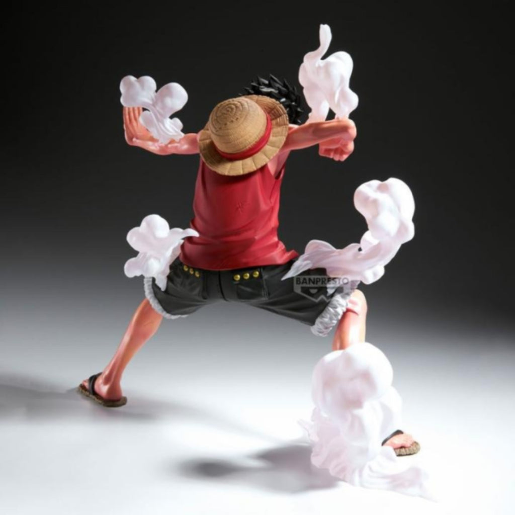 Banpresto Monkey D. Luffy Maximatic Plus 21 cm One Piece Rückansicht