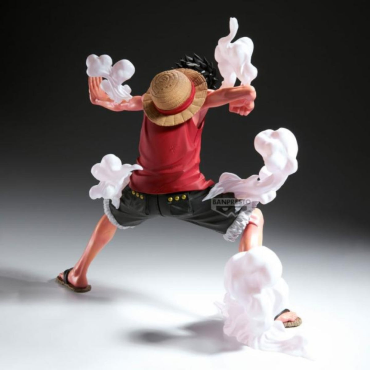 Banpresto Monkey D. Luffy Maximatic Plus 21 cm One Piece Rückansicht