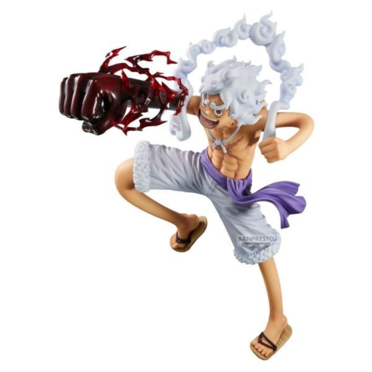 Banpresto Monkey D. Luffy Gear 5 II Special Edition Grandista Figur Seitenansicht