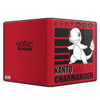 Ultra PRO Pokémon Charmander 9-Pocket Portfolio rote Vorder- und Rückseite