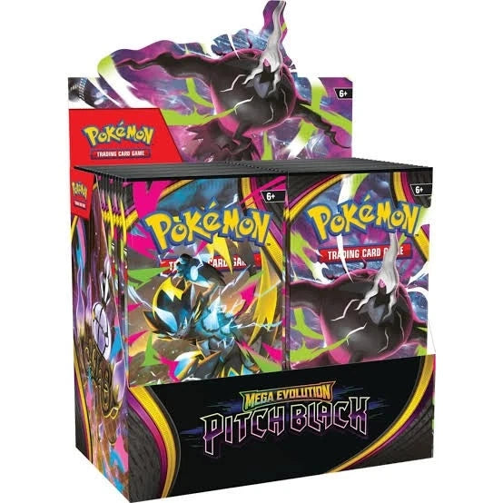 Pokémon Mega Evolution: Pitch Black Display – 36 Booster – Englisch – OVP