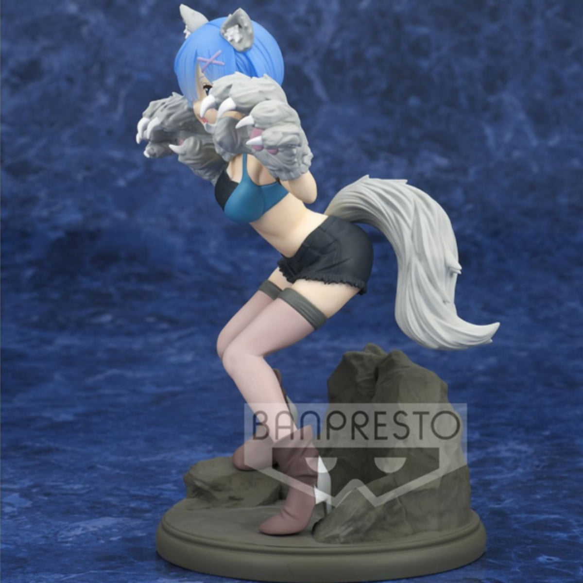Banpresto Rem Monster Motions Re Zero Figur 18 cm
