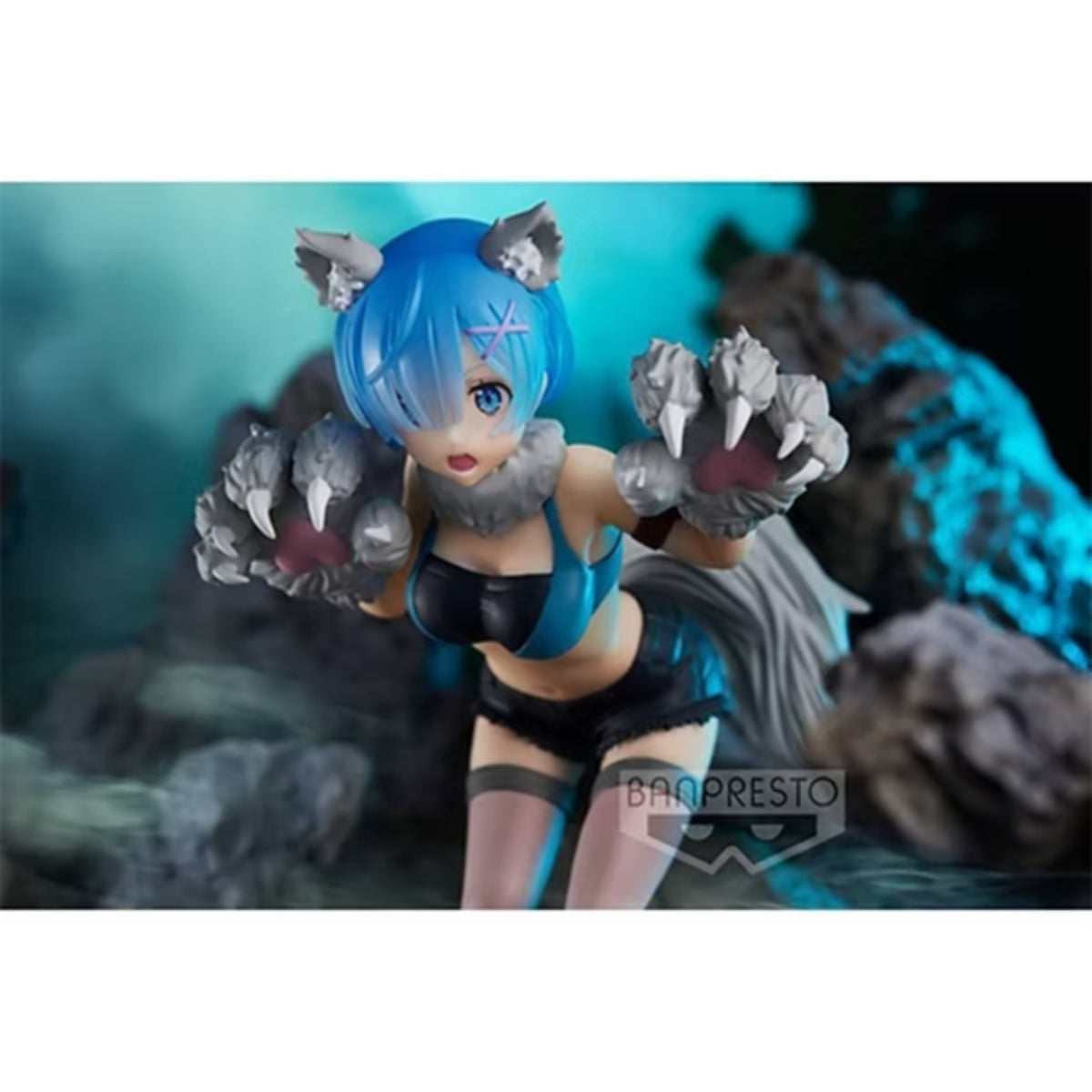 Rem Re Zero Espresto Monster Motions Banpresto Sammelfigur