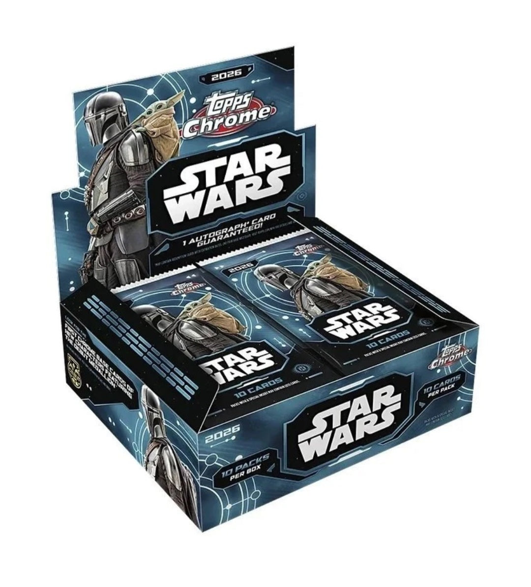 Topps Chrome Star Wars 2026 – Hobby Box – Englisch