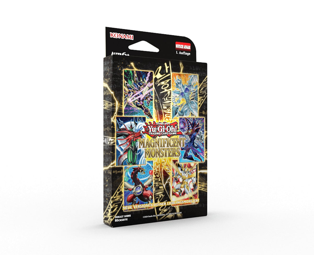 Yu-Gi-Oh! Magnificent Monsters Box Deutsch 1. Auflage Vorderseite